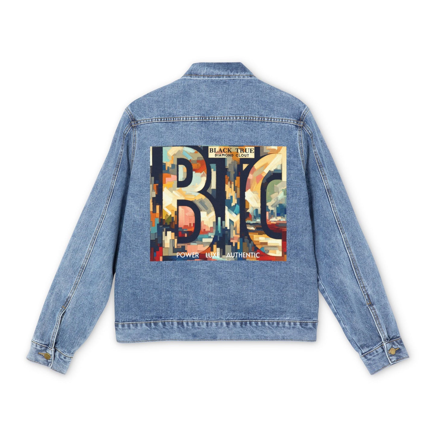 BTDC -  Men's Denim Jacket  “Art Series: Manifesto”
