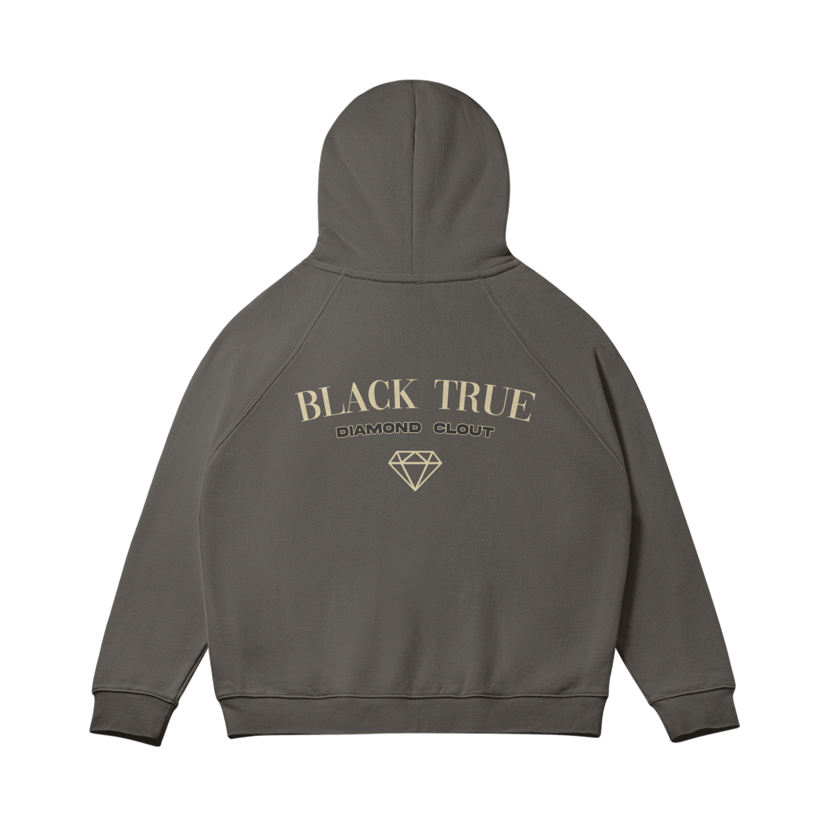 BTDC Triple Diamonds Hoodie Gold back