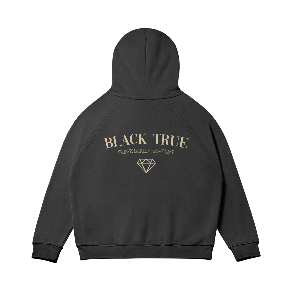 BTDC Triple Diamonds Hoodie Gold back