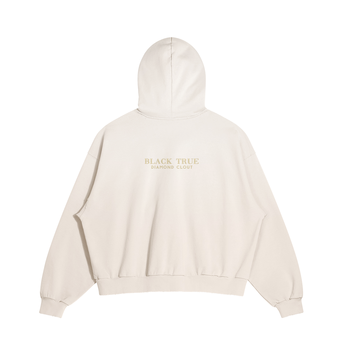 Faded Distressed Hoodie