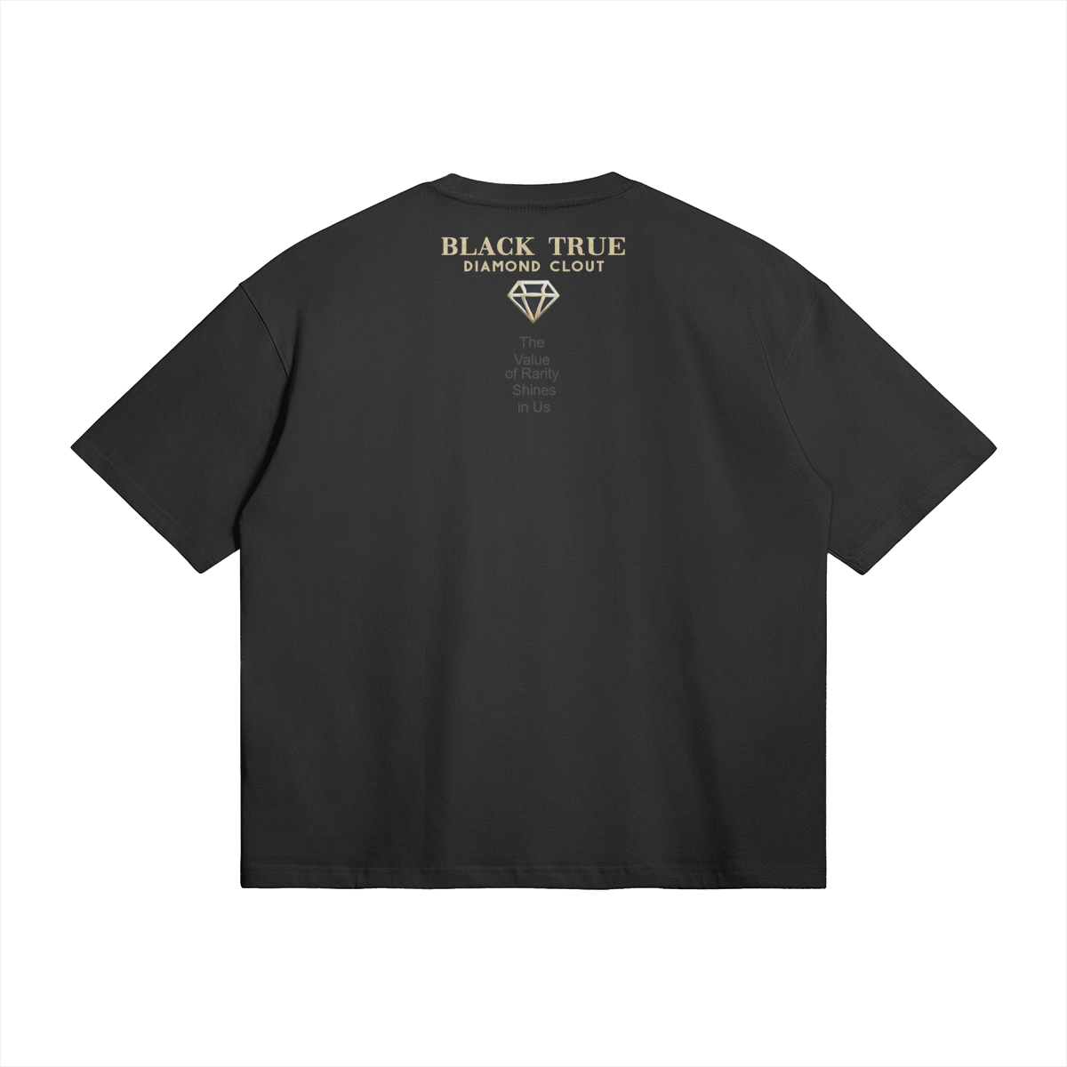 Diamond Premium Limited Edition T-shirt Black  (boxy t-shirt)