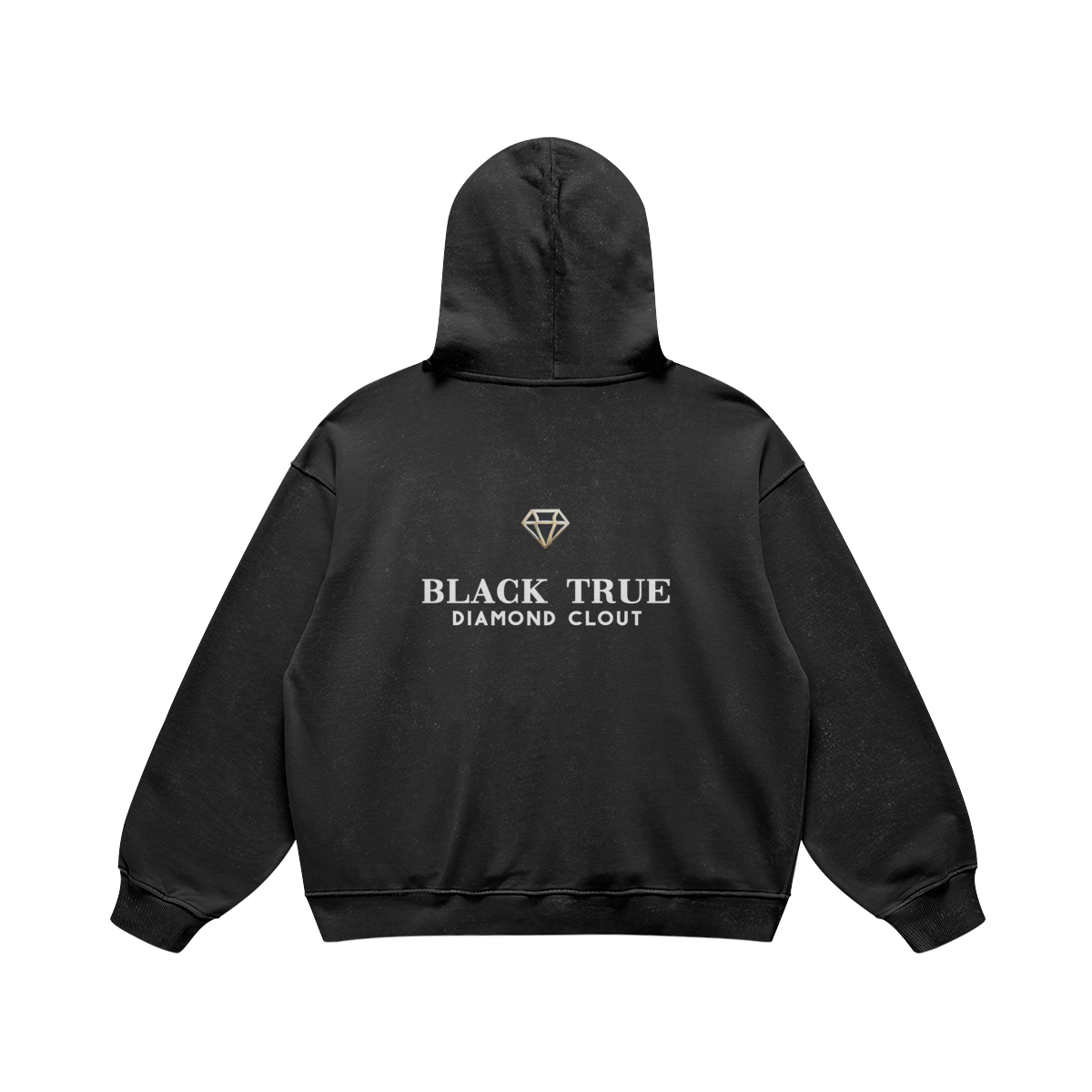 BTDC - Embroidery oversized hoodie